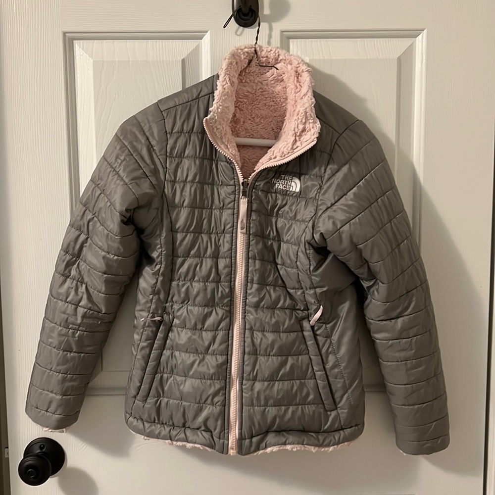 Girls Reversible North Face coat